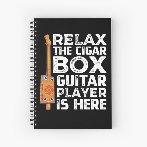 Item preview, Relax the Cigar Box Guitar Player Is Here designed and sold by BadiAna.