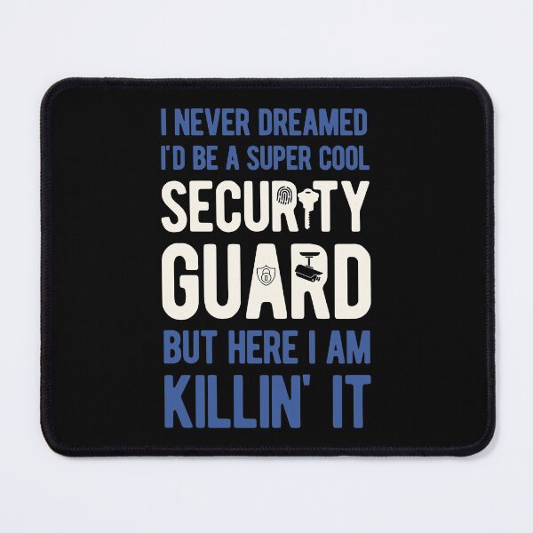 Item preview, Funny Security Guard designed and sold by artworkbyrihen.