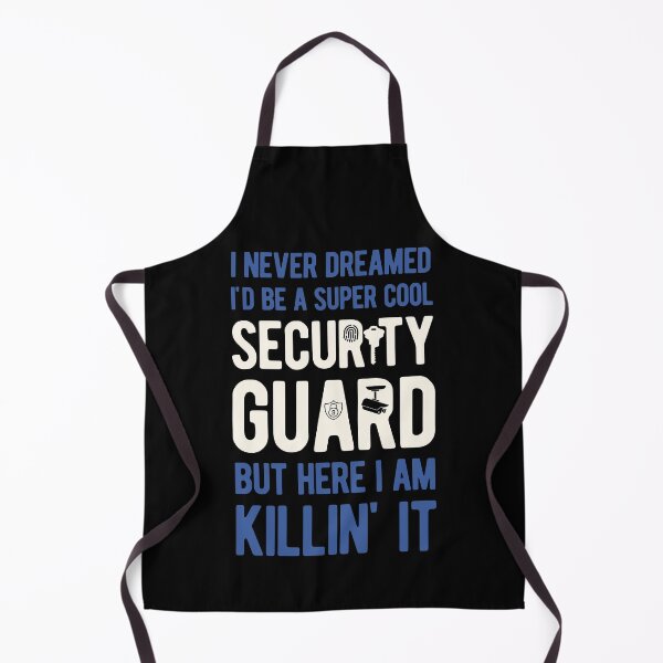Item preview, Funny Security Guard designed and sold by artworkbyrihen.