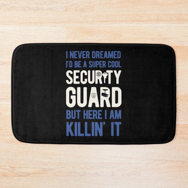 Item preview, Funny Security Guard designed and sold by artworkbyrihen.