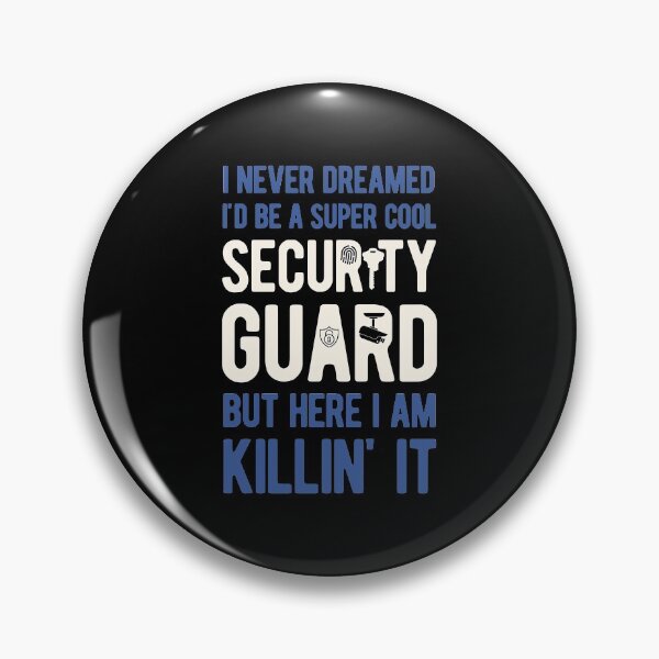 Item preview, Funny Security Guard designed and sold by artworkbyrihen.