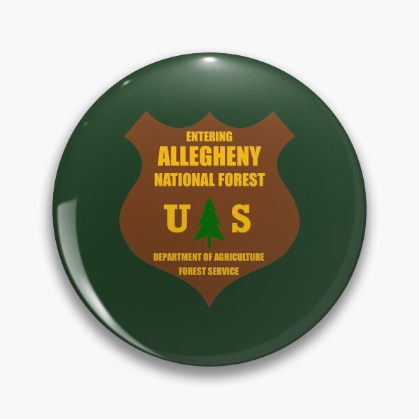 Item preview, Allegheny National Forest designed and sold by Broken Antler Designs .