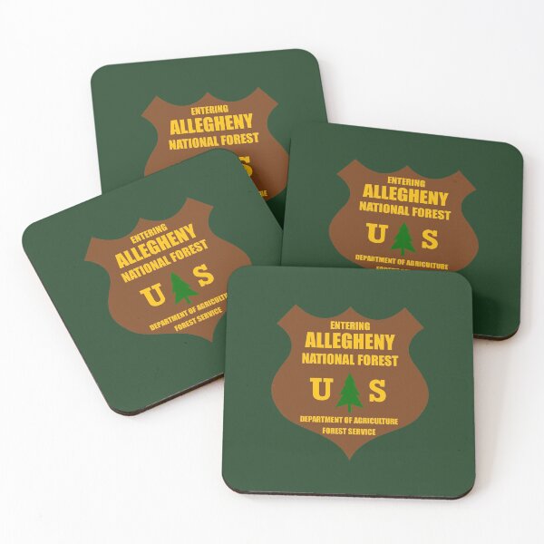 Item preview, Allegheny National Forest designed and sold by Broken Antler Designs .