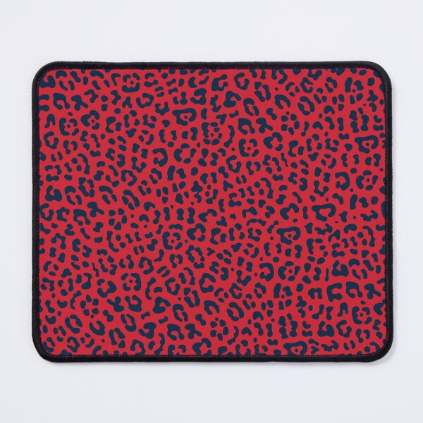 Item preview, RED + NAVY LEOPARD designed and sold by MerakiCreative.