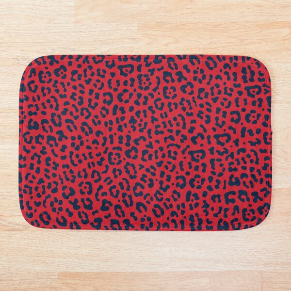 Item preview, RED + NAVY LEOPARD designed and sold by MerakiCreative.