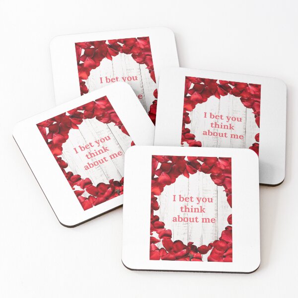 Item preview, I bet you think about me taylor swift cute lyrics designed and sold by Phiiilo.