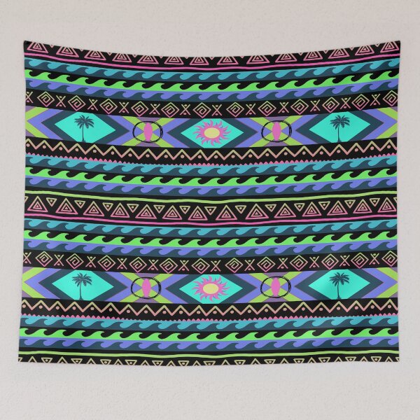 Item preview, 90s Neon Surf - Tribal Surf Art designed and sold by stayrad.