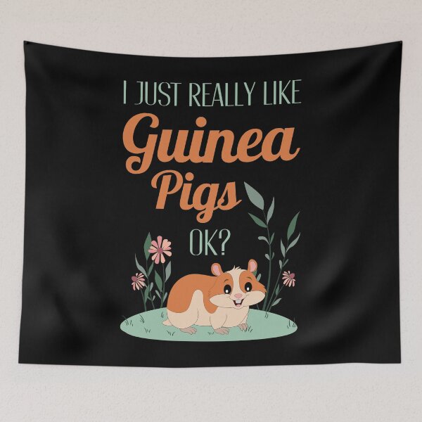 Item preview, Funny Guinea Pig designed and sold by artworkbyrihen.