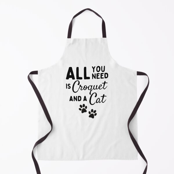 Item preview, All you need is croquet and a cat designed and sold by TheGreenGoat.