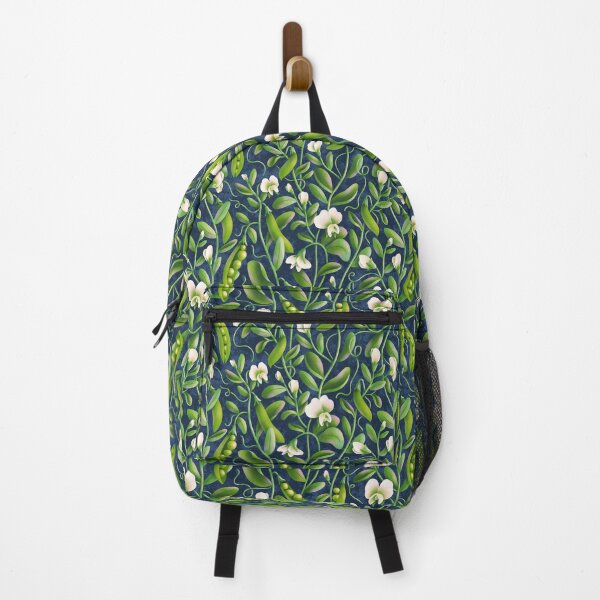Item preview, Fresh peas in my garden, illustration pattern designed and sold by stolenpencil.