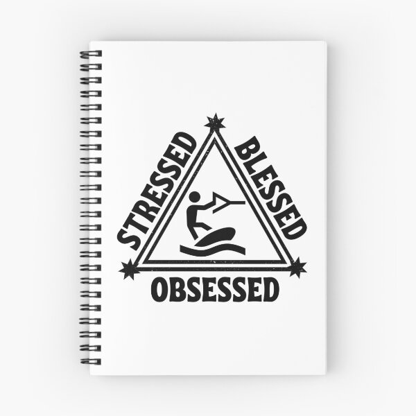 Item preview, Wakeboarding: Stressed. Blessed. Obsessed.. designed and sold by TheGreenGoat.
