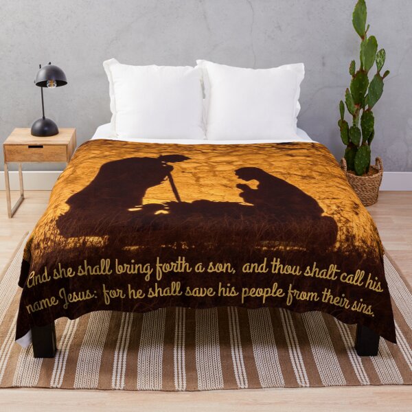 Item preview, Matthew 1:21 KJV designed and sold by Caregiverology.
