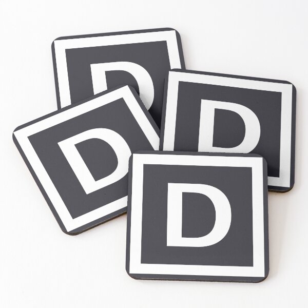 Item preview, Letter Tile D designed and sold by CyberCult Store.