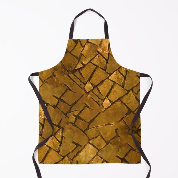 Item preview, Golden Mosaic Texture Pattern designed and sold by DFLC Prints.
