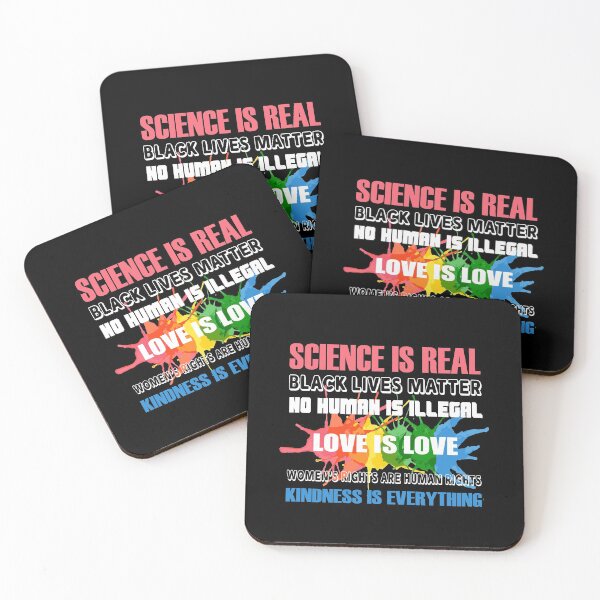 Item preview, Science Is Real Black Lives Matter designed and sold by GetLeaux.