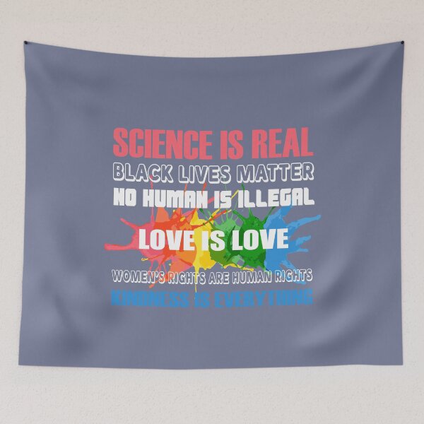 Item preview, Science Is Real Black Lives Matter designed and sold by GetLeaux.