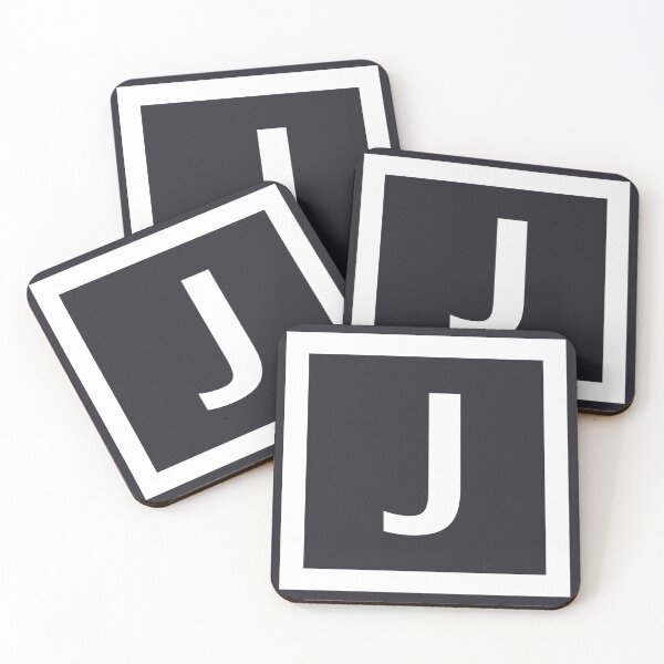 Item preview, Letter Tile J designed and sold by CyberCult Store.