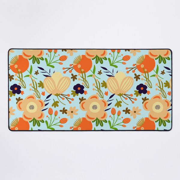 Item preview, Modern and Minimal Orange Floral designed and sold by 3Berries.