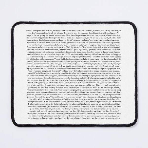 Item preview, all too well (10 minute version) lyrics designed and sold by joslynn daly.