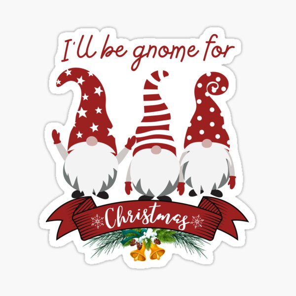 Gnome for Christmas Stickers