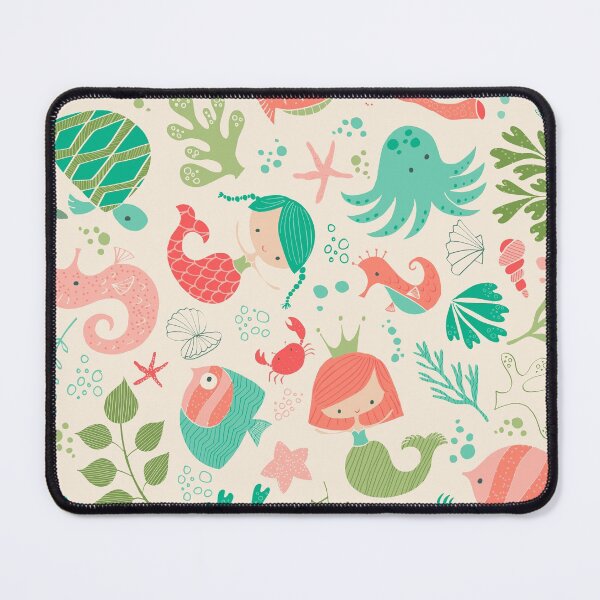 Item preview, Mermaid Party Tropical Fish Ocean Coastal designed and sold by Heather Rosas.