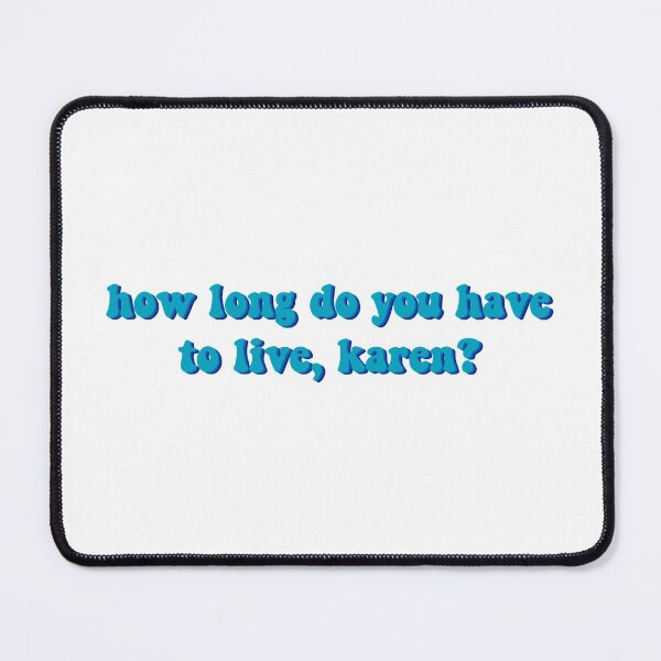 Item preview, Battlestar Galactica President Laura Roslin How Long Do You Have to Live, Karen Quote Sticker designed and sold by Nia  Braccidiferro.