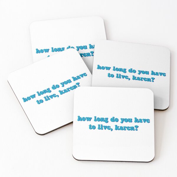 Item preview, Battlestar Galactica President Laura Roslin How Long Do You Have to Live, Karen Quote Sticker designed and sold by Nia  Braccidiferro.