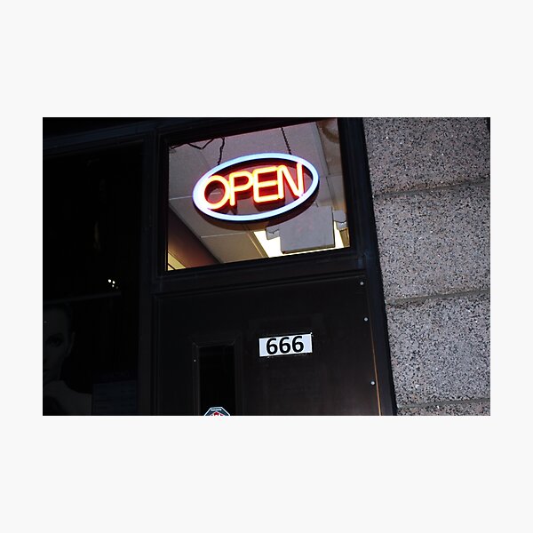 666 Photographic Print