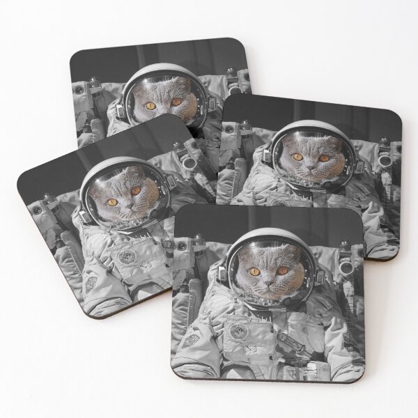 Item preview, Catstronaut: astronaut cat in a space suit designed and sold by Catspeople.