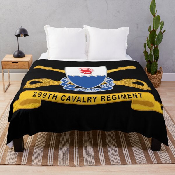 Item preview, Army  - 299th Cavalry Regiment w Br - Ribbon X 300 designed and sold by Military Insignia Products.