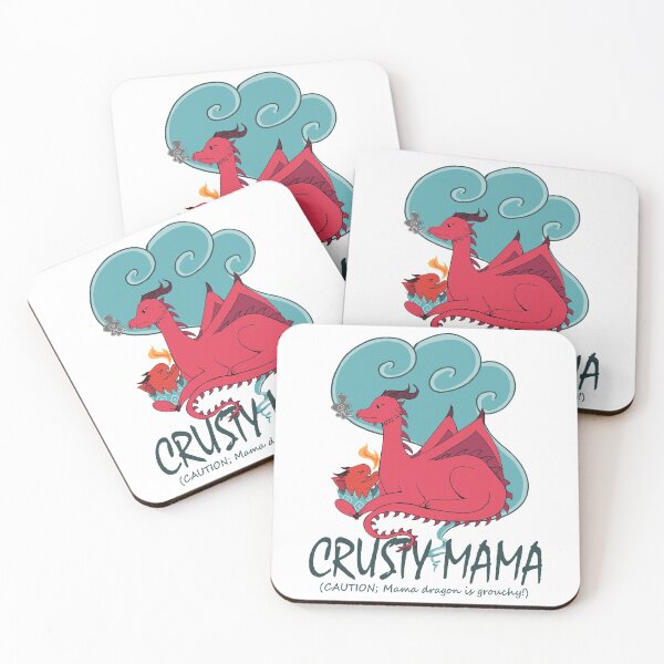 Item preview, Crusty Mama Dragon designed and sold by Kourtney Spadoni.