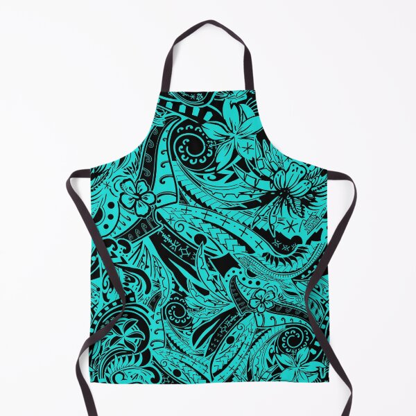 Item preview, Polynesian Tribal Teal Collection designed and sold by sunnthreads.