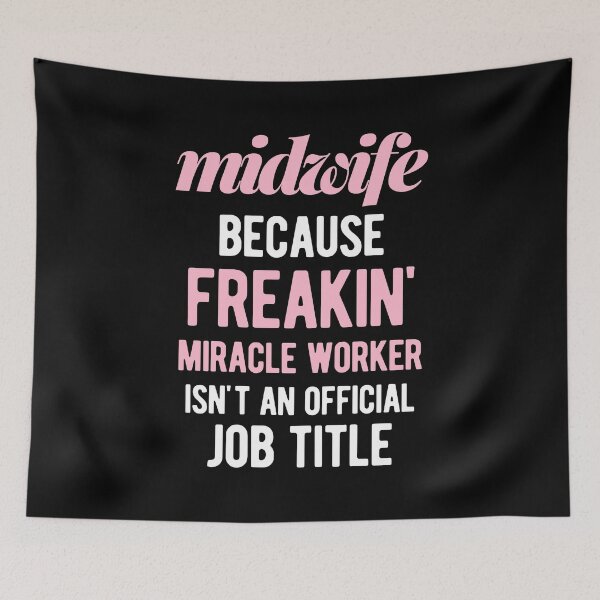 Item preview, Funny Midwife designed and sold by artworkbyrihen.