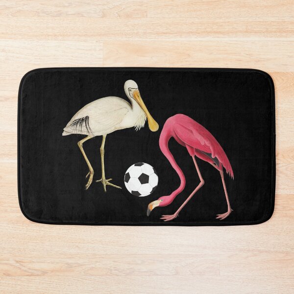 Item preview, Vintage Pink Flamingo: Soccer / Football Players designed and sold by OutofFocusShop.