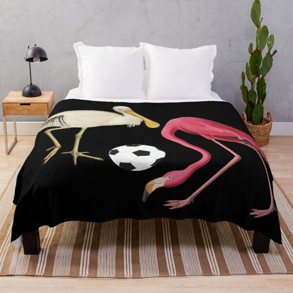 Item preview, Vintage Pink Flamingo: Soccer / Football Players designed and sold by OutofFocusShop.