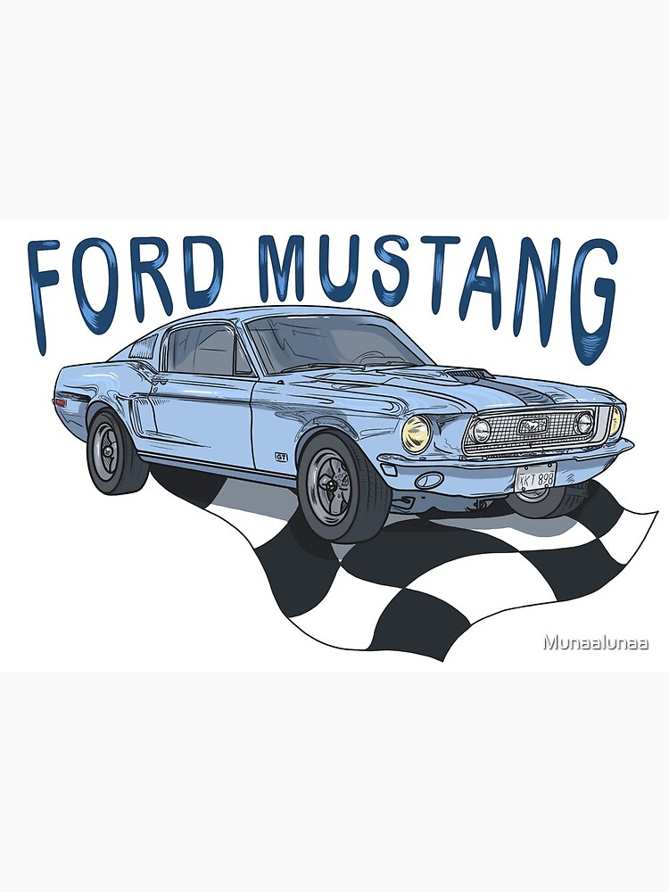 ArtStation - Ford Mustang GT 2015 Automotive Vector Art (Commission)