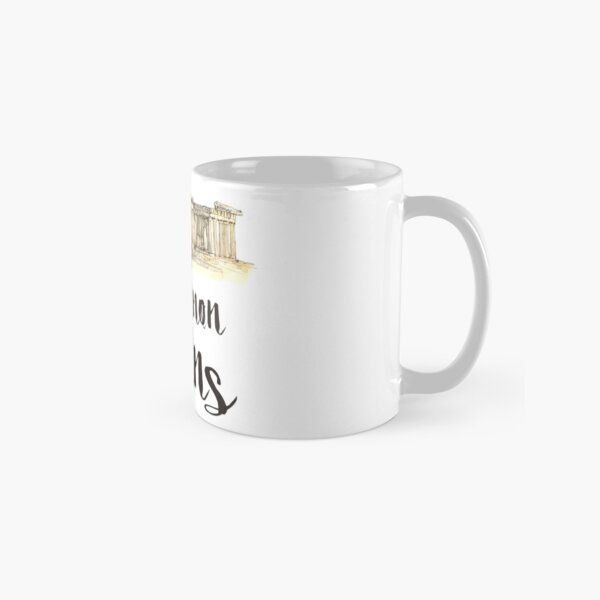 Parthenon watercolor Classic Mug