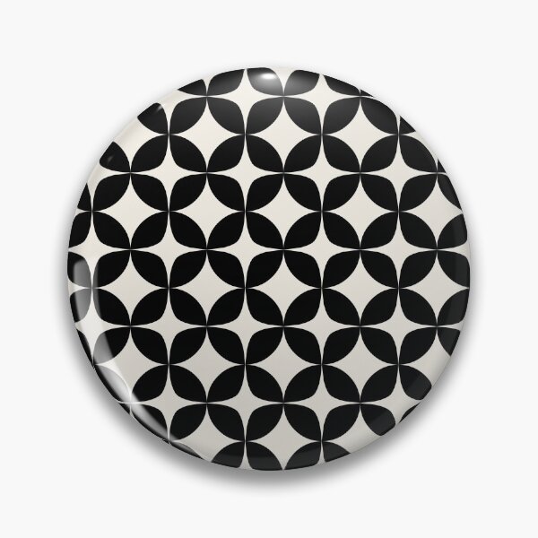 Item preview, Mid Century Mod Pattern | Black and White designed and sold by JuneJournal.