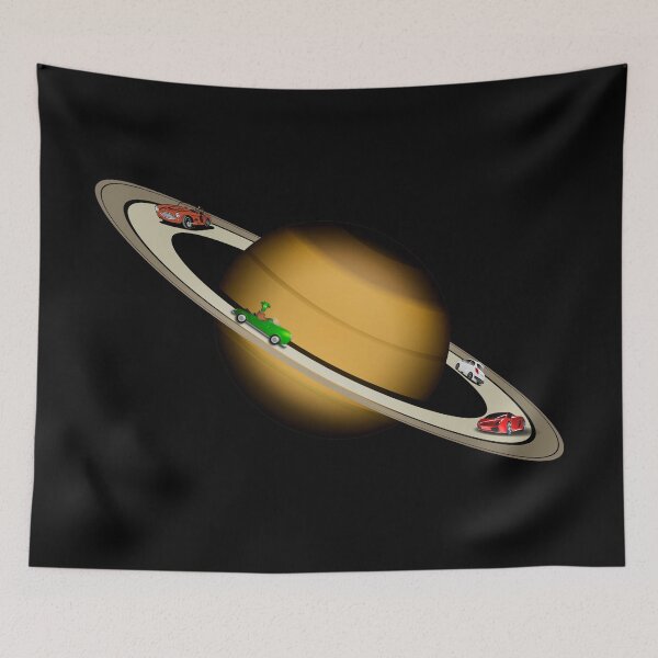 Item preview, Car driving in space funny designed and sold by lakshithared.