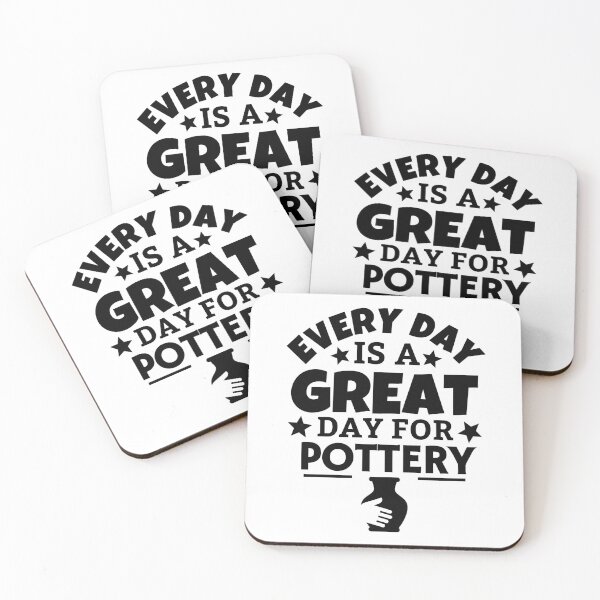 Item preview, Every day is a great day for pottery designed and sold by TheGreenGoat.