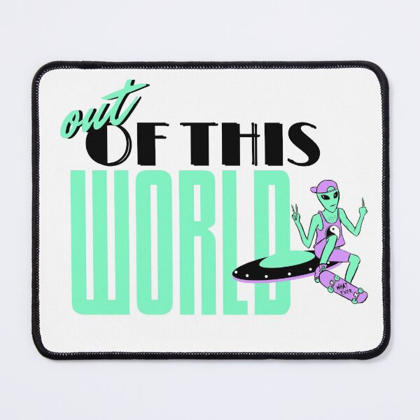Item preview, out of this world great design idea for alien skater lovers designed and sold by kofundesigns.