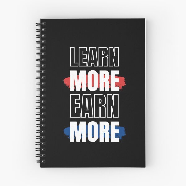 Item preview, LEARN MORE EARN MORE designed and sold by BubbleShopLK.