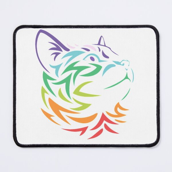 Item preview, Rainbow Cat Face designed and sold by Timshop1.