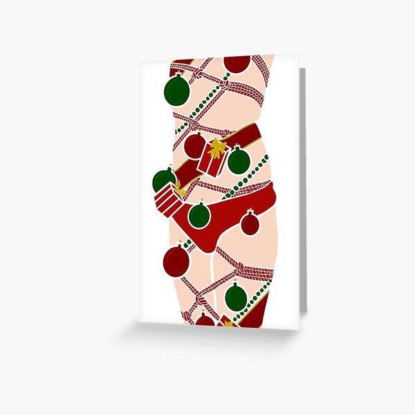 Item preview, Shibari Holiday Tie designed and sold by hey-howl.