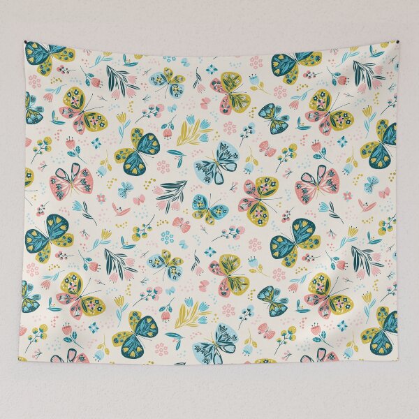 Item preview, Folk Art Butterflies designed and sold by Heather Rosas.
