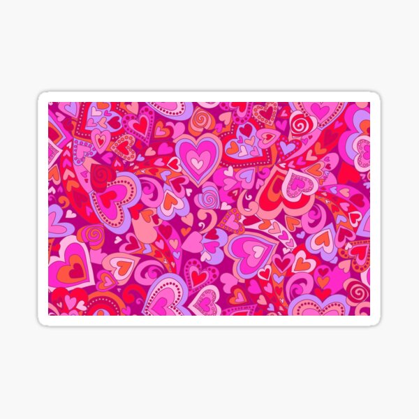 Item preview, Groovy Hearts designed and sold by Cressidacarr.