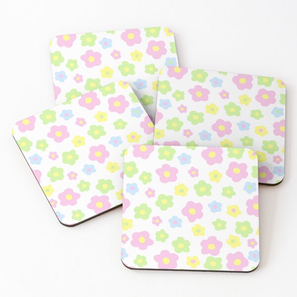 Item preview, Vintage Aesthetic Minimalist Pastel Color Flowers designed and sold by shopY2K.
