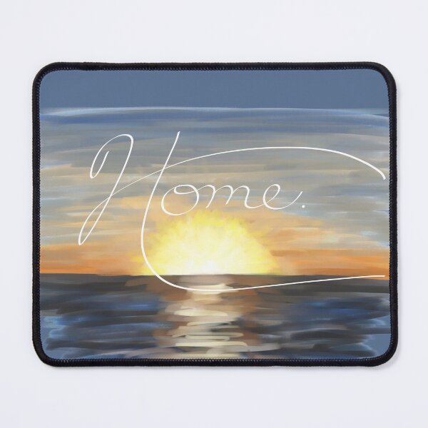 Item preview, Sunrise Over Sea - "Home." designed and sold by MossyMemory.