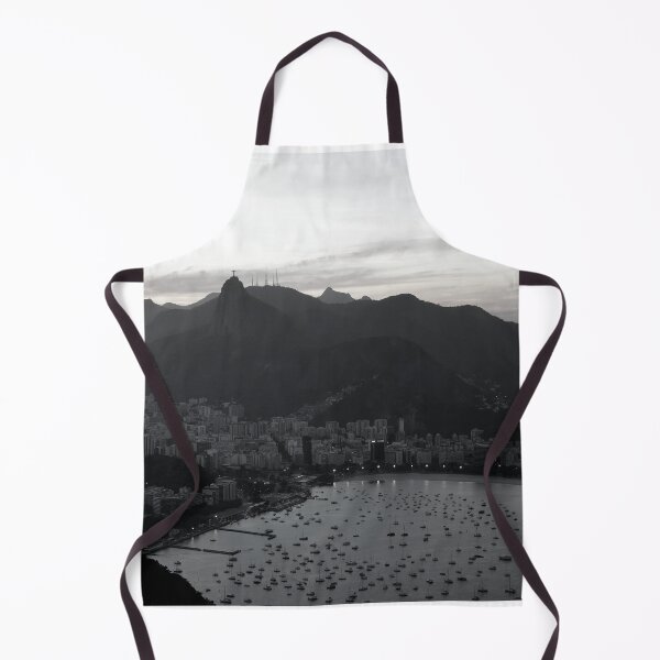 Item preview, Corcovado sunset BW designed and sold by graziegranata.