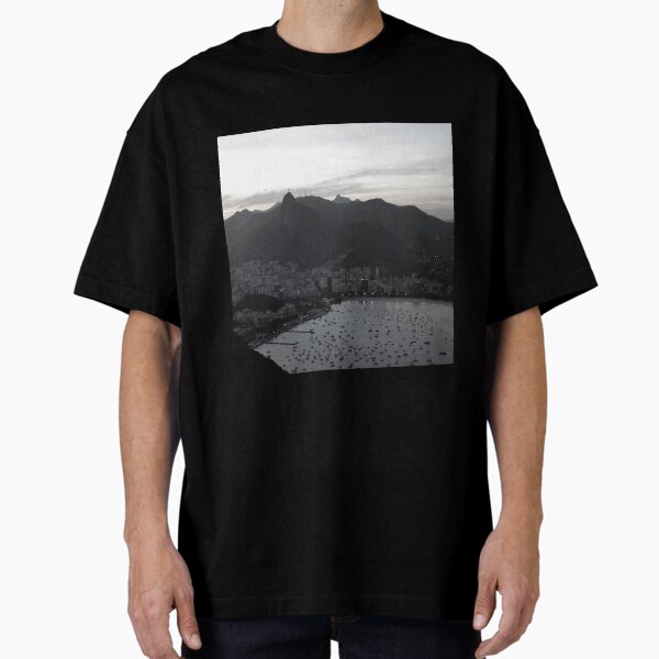 Item preview, Corcovado sunset BW designed and sold by graziegranata.